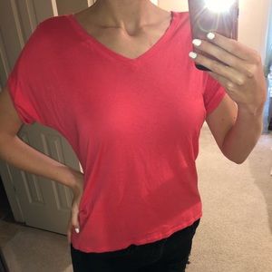 Express V-neck tee
